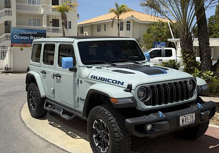 Jeep Wrangler Hybride Rubicon Convertible met elektrisch Sunroof Unlimited 4xe 380 ( LM)