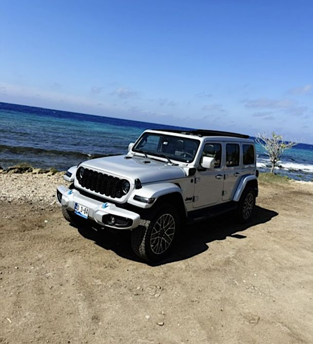 Jeep Wrangler met elektrisch Sunroof