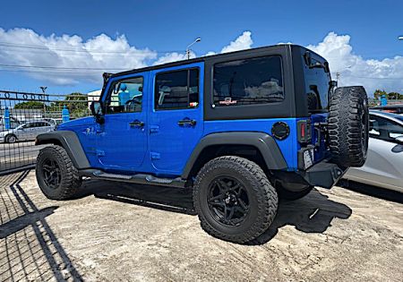 Jeep Wrangler Special blue